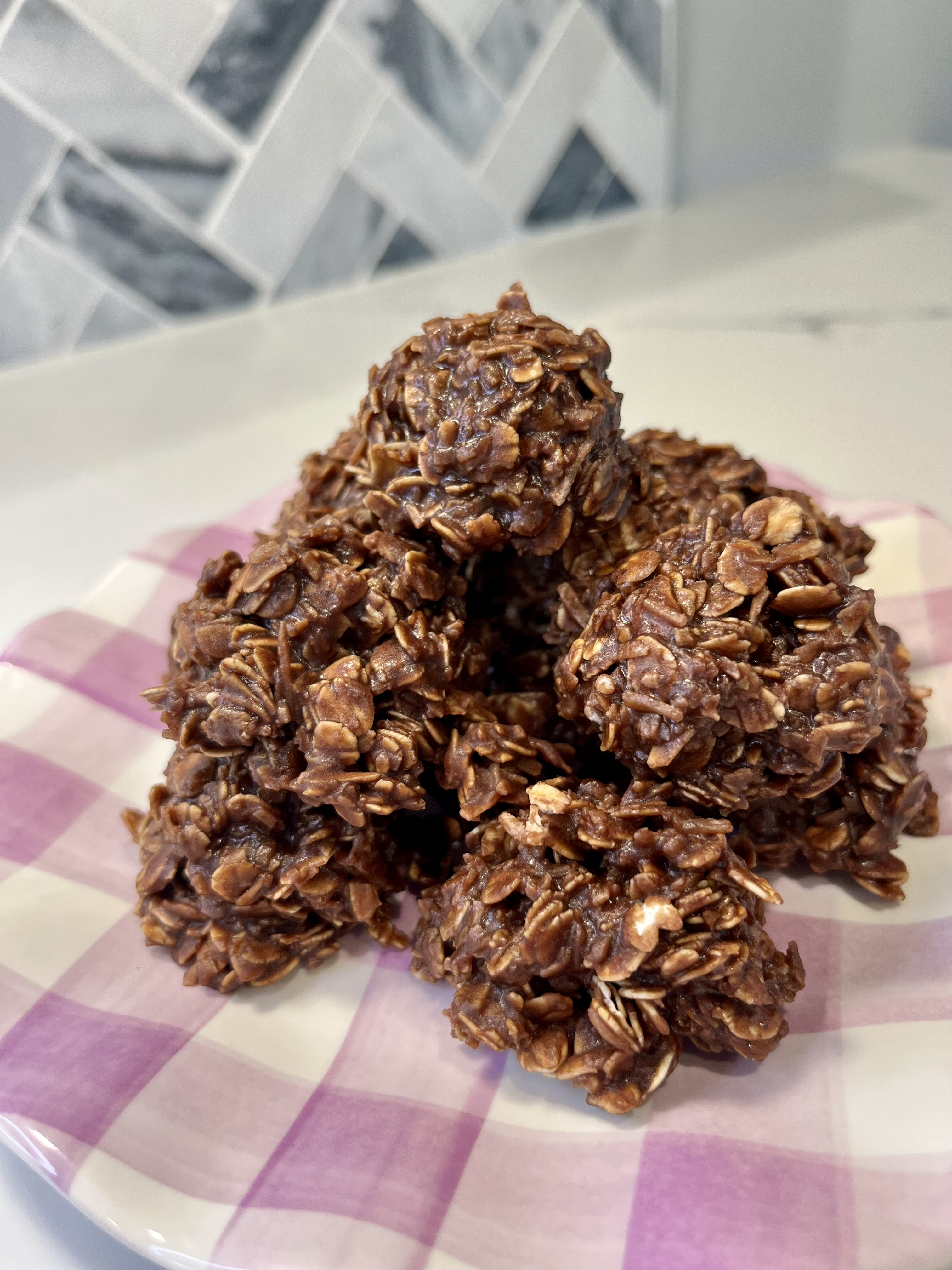 No Bake Haystack Cookies