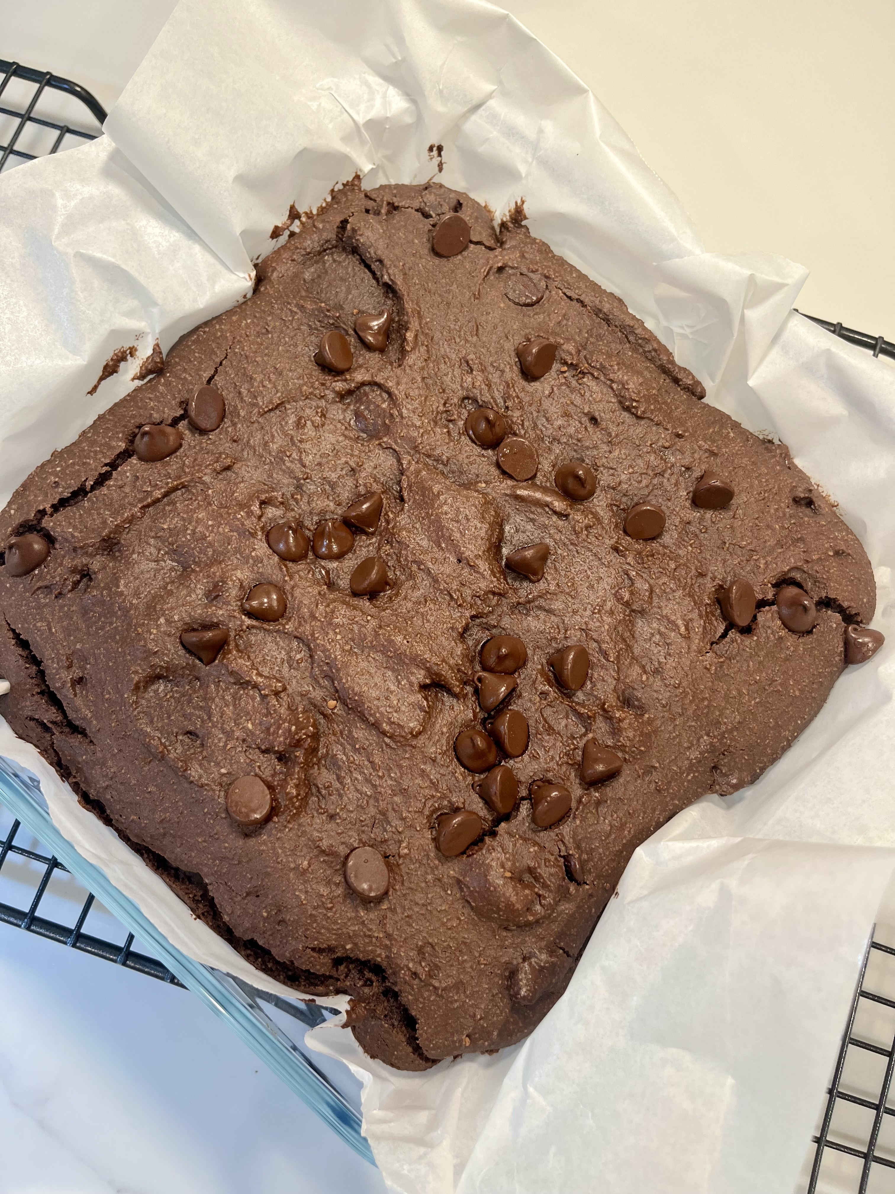 Healthier Protein Brownies